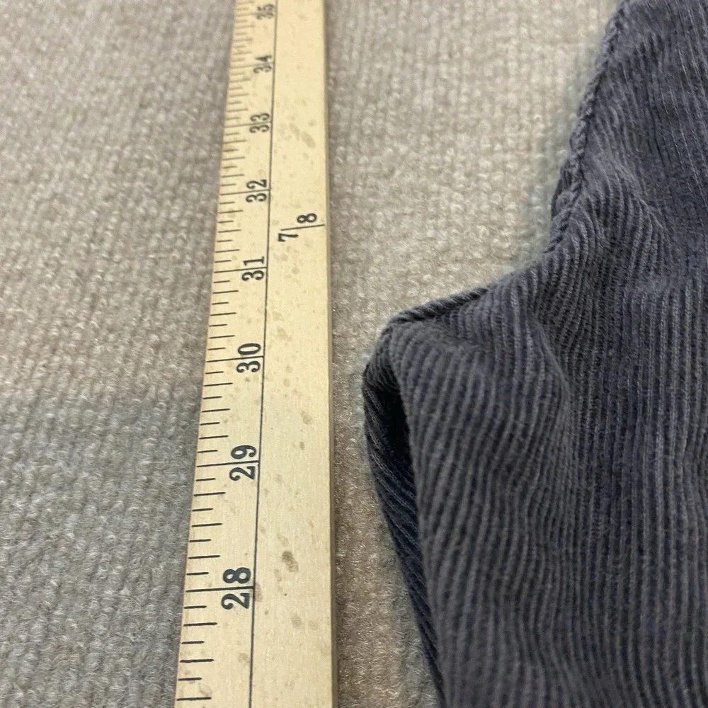 Vintage Levis 505 Corduroy Pants Mens 36x30 Gray Straight Leg 5 Pocket Baggy 90s